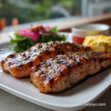 Grill Grilled Salmon: Velvety Interior, Crispy Skin Recipe Card