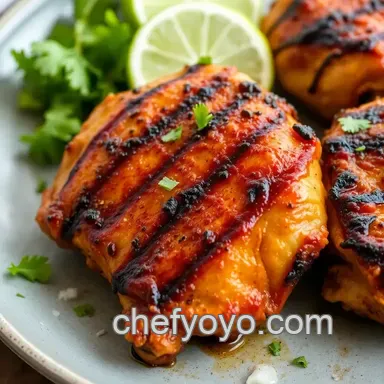 The Ultimate Guide to Grilling Juicy Chicken with Spicy Flavors Recipe Card