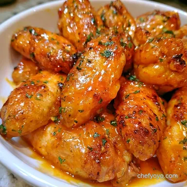 Habanero Mango Chicken Wings: Crispy Recipe Card