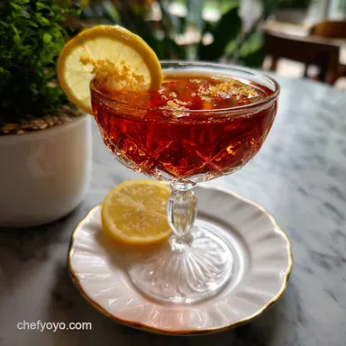 Hanky Panky Cocktail: Stirred Gin Drink by Ada Coleman Recipe Card