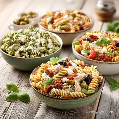 Easy Healthy Pasta Salad Recipes for Meal Prep