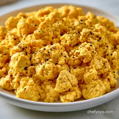 Tofu Scramble in 15 Minutes Recipe Card