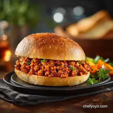 Healthy Turkey Sloppy Joes Quick Easy 35Minute Dinner Recipe Card
