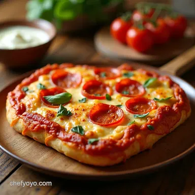 HeartShaped Pizza Pasta Bake Valentines Day Dinner for Kids Recipe Card