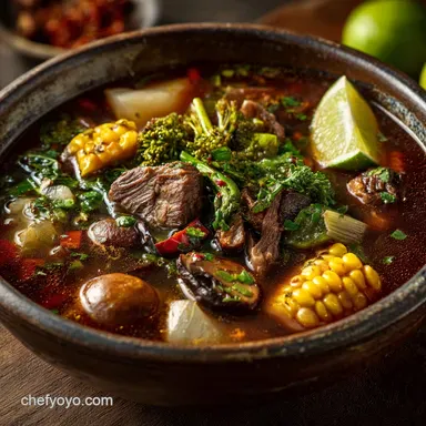 Caldo de Res: The Ultimate Mexican Beef Soup Recipe Recipe Card