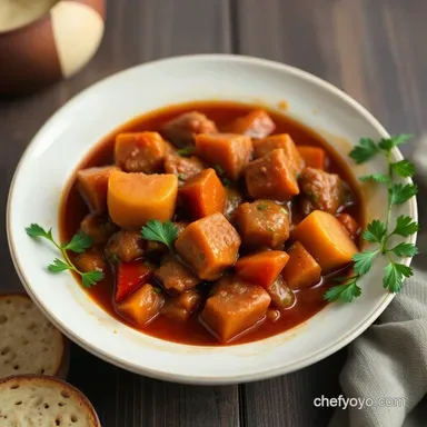 Hearty Irish Stew Recipe: A Taste of Home Comfort Recipe Card