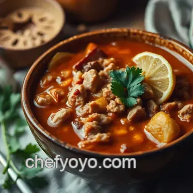 Hearty Homestyle Pozole Recipe: A Family Favourite for Gatherings Recipe Card