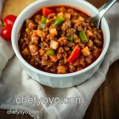 Hearty No Bean Chili Recipe: My Easy, Protein-Packed Classic Recipe Card