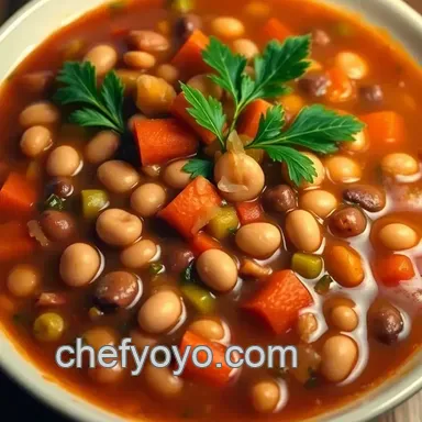 My Favorite Tuscan Bean Soup Recipe – Cozy, Rustic & Full of Flavor Recipe Card