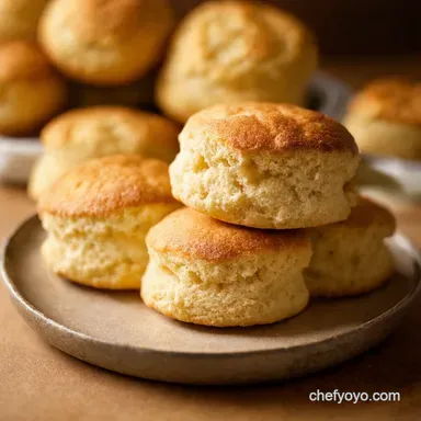 Heavenly Light and Fluffy Angel Biscuits Southern Baking Recipe Card