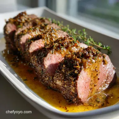 Beef Tenderloin Oven Roast: Perfect Herb-Crusted Recipe