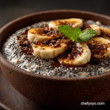 High Protein Chia Seed Cereal: The 5-Minute Overnight Meal Prep Recipe Card