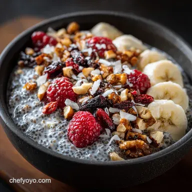 High Protein Chia Seed Cereal: The 5-Minute Overnight Meal Prep