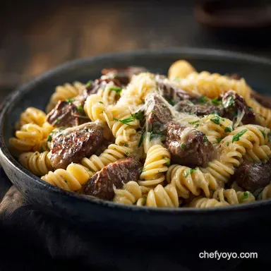High Protein Creamy Beef Pasta 40 Min LowFuss Weeknight Dinner