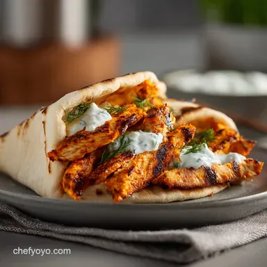 Chicken Gyros in 27 Minutes Recipe Card