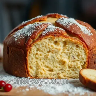 Homemade Panettone: A Taste of Italian Christmas Recipe Card