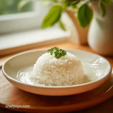 How to Cook Rice: Steamed Long-Grain White Rice for 4 Servings Recipe Card