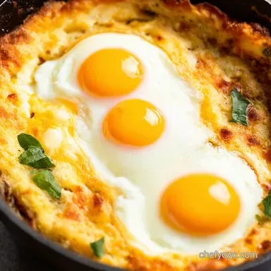 Easy Italian Baked Eggs Dinner Recipe Uses Lots Of Eggs
