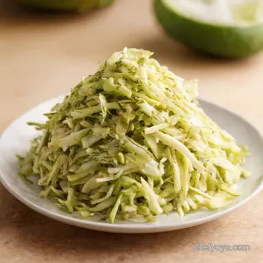 Jicama Slaw Recipe Crunchy Zesty Delight Recipe Card