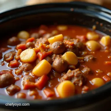 The Best Keto Crockpot Goulash Recipe ForkTender Recipe Card