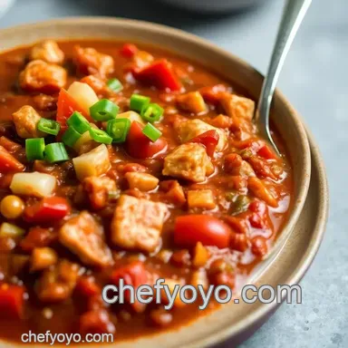 Kickin' Chicken Chili Recipe: Proper Comfort Food Elevated Recipe Card
