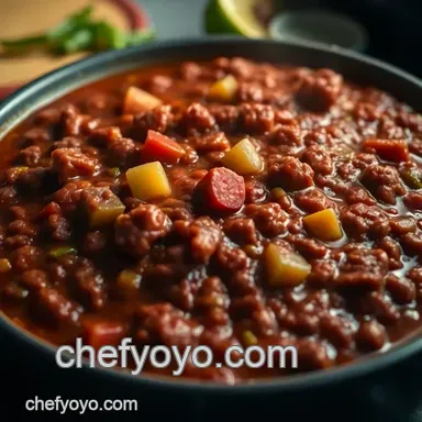 Ground Beef Chili Recipe: The Ultimate Comfort Food Champion! Recipe Card