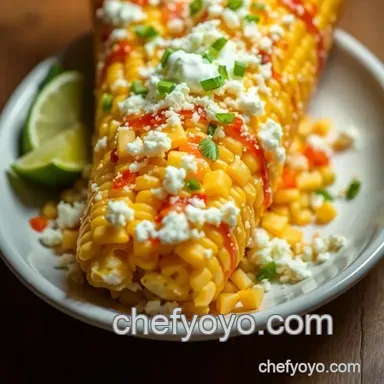 Kickin' Mexican Street Corn Recipe: The *Real Deal* Elote! Recipe Card