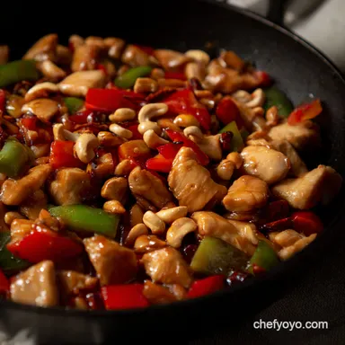 Kung Pao Chicken Easier Than Takeout Chinese Recipes Recipe Card