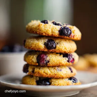 Lemon Blueberry Cookies in 32 Minutes Recipe Card