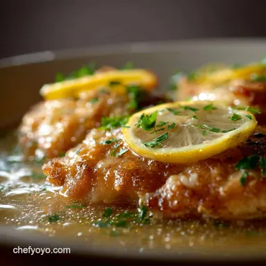Chicken Francese: Restaurant-Quality Lemon Butter Chicken in 35 Mins Recipe Card