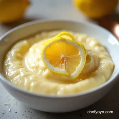 UltraCreamy HighProtein Lemon Cottage Cheese Pudding Recipe