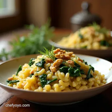 Easy Lemon Dill Orzo Bright Mediterranean Orzo Recipes Recipe Card