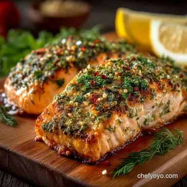 LemonDill Oven Baked Salmon Flaky Moist and Ready in Just 25 Minutes Recipe Card
