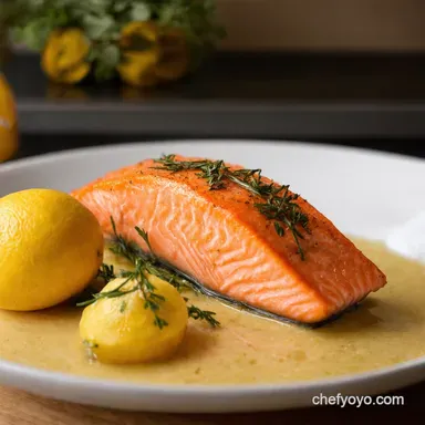 Lemon Herb Salmon An Easy High Protein Meal Youll Love Recipe Card