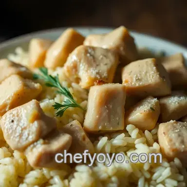 Lemon Herb Chicken & Rice: Easy Comfort Food! Recipe Card