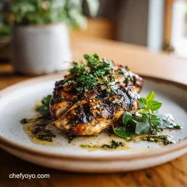 Low Calorie Recipe with Grilled Chicken for 4 Servings