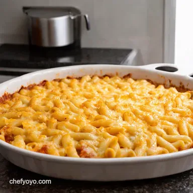 Magic Pasta Cheesy Baked Pasta Please Kids and Adults Alike Recipe Card