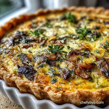 Magic Quiche Ready in 50 Minutes | Julia Child Quiche Ratio Recipe Card