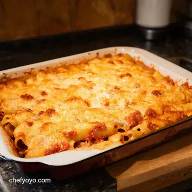Mama Mia How to Make the Best Baked Ziti EVER Recipe Card