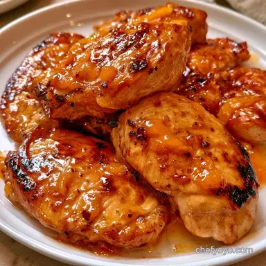Mango Habanero Chicken for 4 Servings Recipe Card
