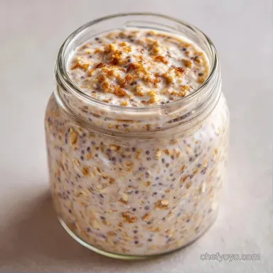 Overnight Oats for Meal Prep Recipe Card