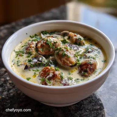Oyster Stew Recipe: Velvety Broth & Poached Oysters Recipe Card