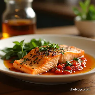 Healthy Weekend Dinners Mediterranean Baked Salmon Recipe Recipe Card