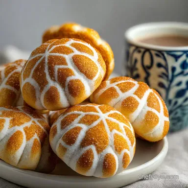 Mexican Sweet Bread Recipe: Traditional Mexican Pastries Recipe Card