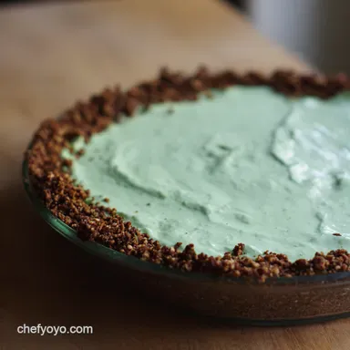 Minty Marvel Grasshopper Pie Recipe A Retro Delight Recipe Card