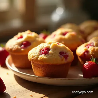 The Ultimate Moist Strawberry Cottage Cheese Muffins Recipe Recipe Card