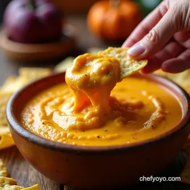 Monster Mash Queso Dip Wicked Halloween Foods for Parties Recipe Card