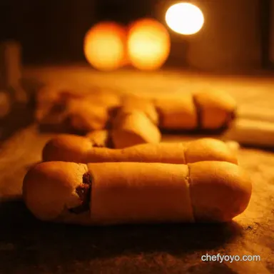 Mummy Dogs Spooky Halloween Food for Party Recipe Card