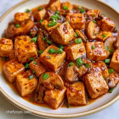 Mushroom Mapo Tofu in 30 Minutes