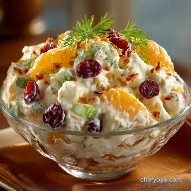 Nanas Best Old Fashioned Ambrosia Salad Recipe Fluffy Tangy